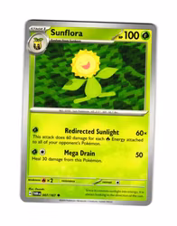 Sunflora Uncommon 007/167 Twilight Masquerade Pokemon