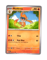 Monferno Common 032/167 Twilight Masquerade Pokemon