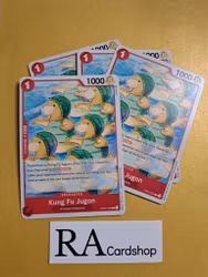 Kung Fu Jugon Common Playset OP04-005 Kingdoms of Intrigue OP04 One Piece Card Game