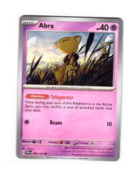 Abra Common 080/167 Twilight Masquerade Pokemon
