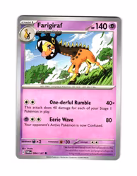 Farigiraf Uncommon 084/167 Twilight Masquerade Pokemon