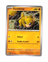 Sandshrew Common 097/167 Twilight Masquerade Pokemon