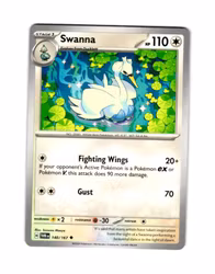 Swanna Uncommon 140/167 Twilight Masquerade Pokemon