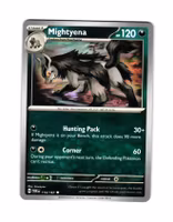 Mightyena Uncommon 114/167 Twilight Masquerade Pokemon
