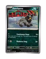 Poochyena Common 113/167 Twilight Masquerade Pokemon