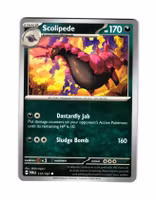 Scolipede Uncommon 117/167 Twilight Masquerade Pokemon