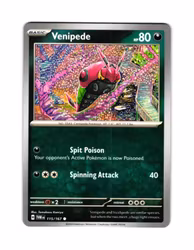 Venipede Common 115/167 Twilight Masquerade Pokemon