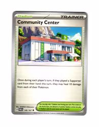 Community Center Uncommon 146/167 Twilight Masquerade Pokemon