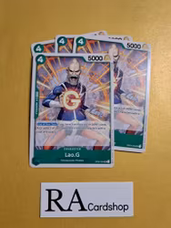 Lao.G Uncommon Playset OP04-034 Kingdoms of Intrigue OP04 One Piece Card Game