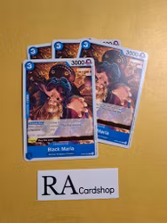 Black Maria Common Playset OP04-052 Kingdoms of Intrigue OP04 One Piece Card Game