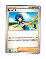 Lanas Aid Uncommon 155/167 Twilight Masquerade Pokemon
