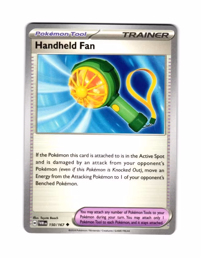 Handheld Fan Uncommon 150/167 Twilight Masquerade Pokemon