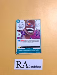 The Weak Do Not Have the Right to Choose How They Die!!! Common OP04-038 Kingdoms of Intrigue OP04 One Piece Card Game