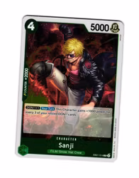 Sanji Rare EB01-014 Memorial Collection One Piece Card Game