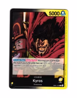Kyros Leader EB01-040 Memorial Collection One Piece Card Game