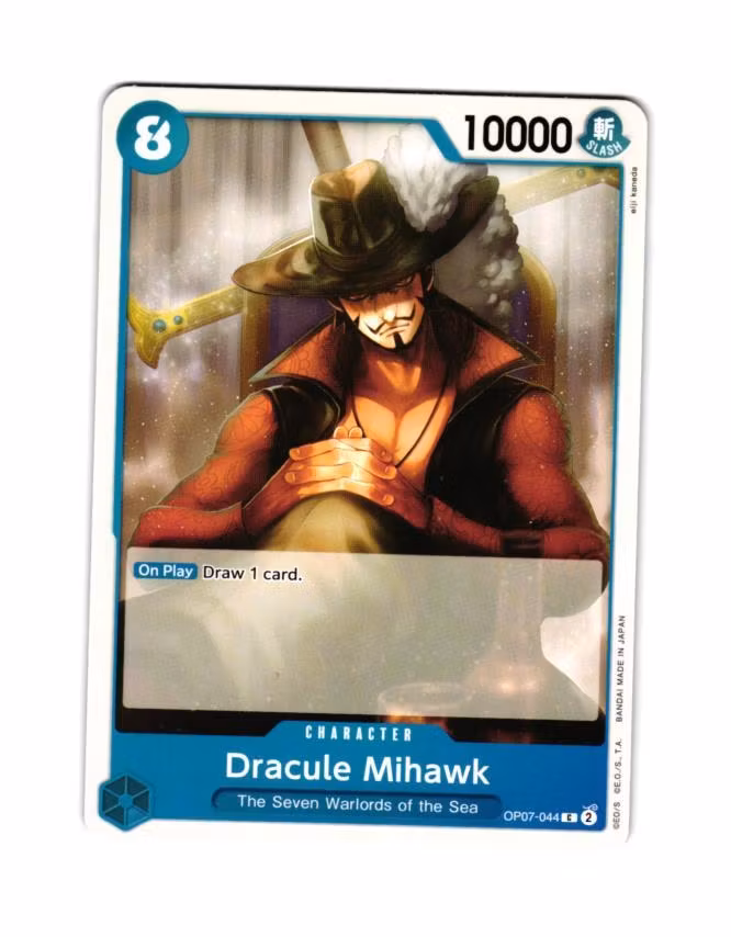 Dracule Mihawk Common OP07-044 500 Years Into The Future One Piece Card Game