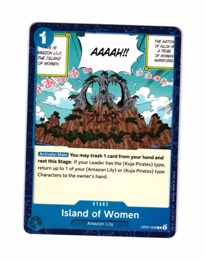 Island of Women Common OP07-058 500 Years Into The Future One Piece