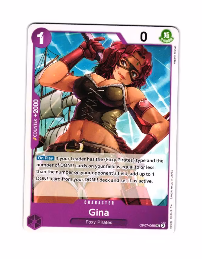 Gina Uncommon OP07-065 500 Years Into The Future One Piece