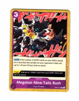 Megaton Nine Tails Rush Common OP07-078 500 Years Into The Future One Piece