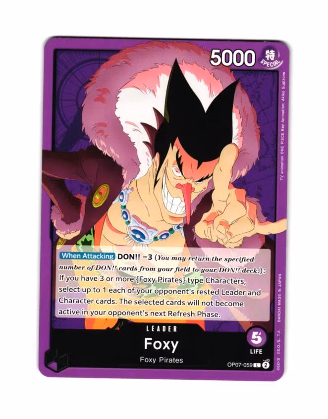 Foxy Leader OP07-059 500 Years Into The Future One Piece