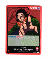 Monkey D Dragon Leader OP07-001 500 Years Into The Future One Piece