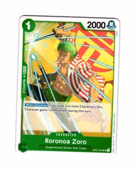 Roronoa Zoro Uncommon OP07-034 500 Years Into The Future One Piece