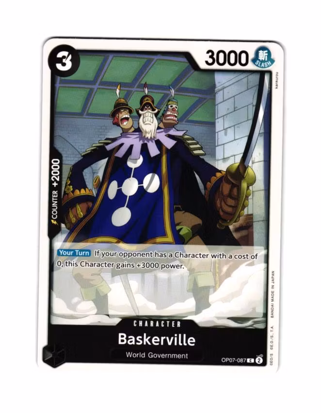 Baskerville Common OP07-087 500 Years Into The Future One Piece