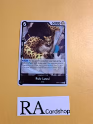 Rob Lucci Rare Foil OP07-093 500 Years Into The Future One Piece Card Game