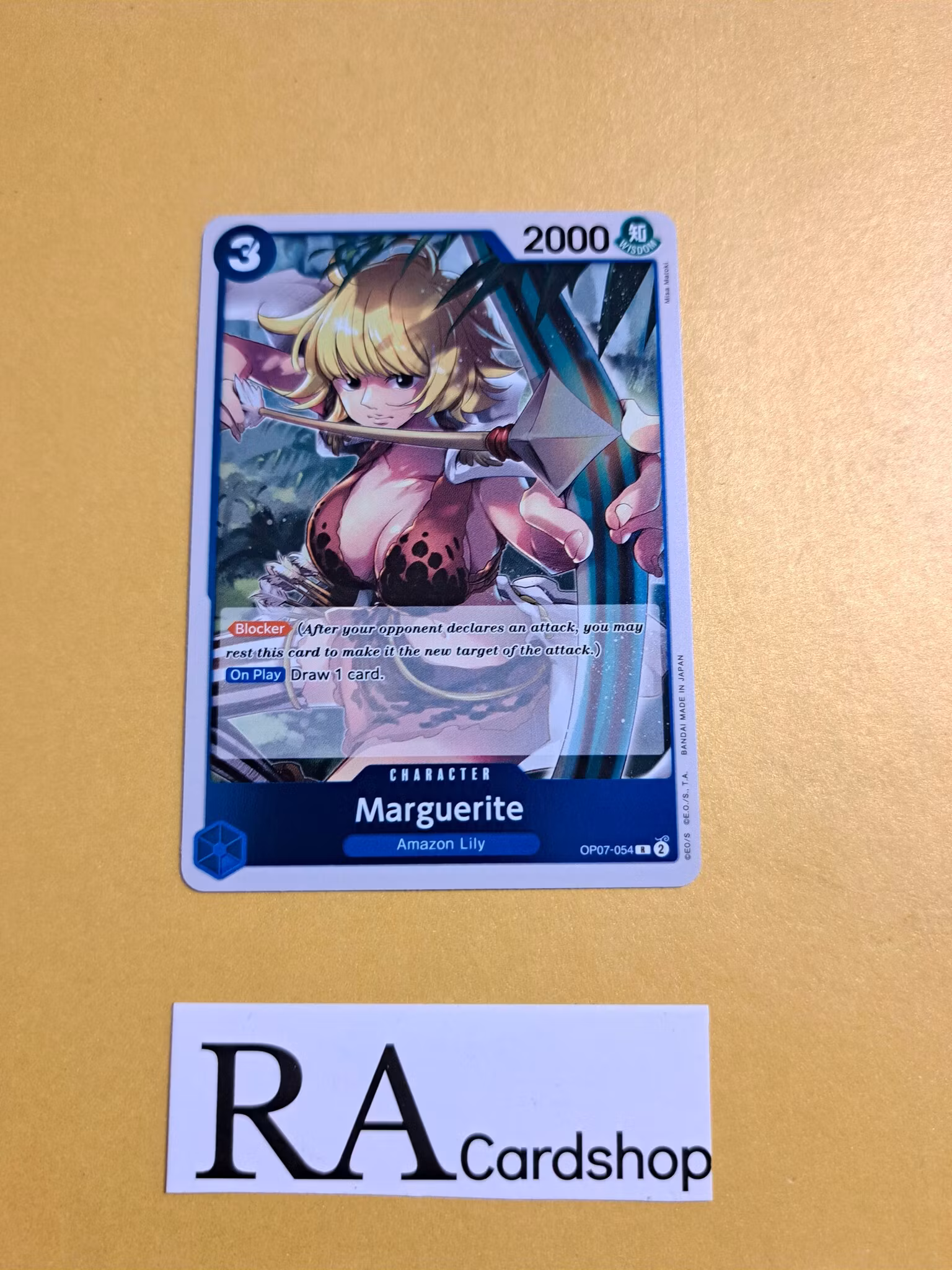 Marguerite Rare Foil OP07-054 500 Years Into The Future One Piece Card Game