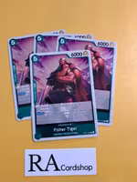 Fisher Tiger Rare Foil OP07-032 500 Years Into The Future One Piece Card Game
