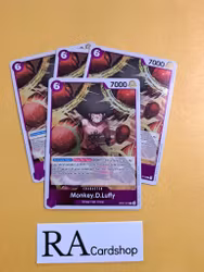 Monkey.D.Luffy Rare Foil OP07-073 500 Years Into The Future One Piece Card Game