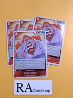 Curly.Dadan Rare Foil OP07-004 500 Years Into The Future One Piece Card Game