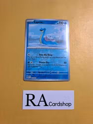 Lapras Reverse Holo Common 016/091 Paldean Fates Pokemon