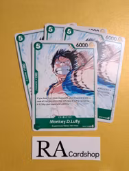 Monkey.D.Luffy Uncommon OP07-033 500 Years Into The Future One Piece Card Game