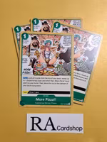 More Pizza!! Uncommon OP07-037 500 Years Into The Future One Piece Card Game