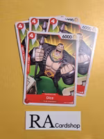 Dice Common OP07-007 500 Years Into The Future One Piece Card Game