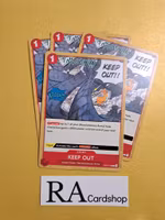 KEEP OUT Common OP07-018 500 Years Into The Future One Piece Card Game