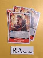 Masked Deuce Uncommon Full Playset OP07-013 500 Years Into The Future One Piece Card Game