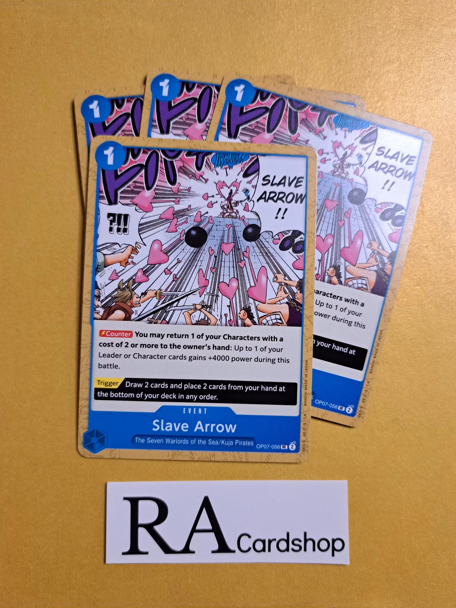 Slave Arrow Uncommon OP07-056 500 Years Into The Future One Piece Card Game