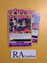 Megaton Nine-Tails Rush Uncommon OP07-078 500 Years Into The Future One Piece Card Game