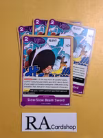 Slow-Slow Beam Sword Common Playset OP07-076 500 Years Into The Future One Piece Card Game