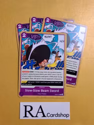 Slow-Slow Beam Sword Common Playset OP07-076 500 Years Into The Future One Piece Card Game