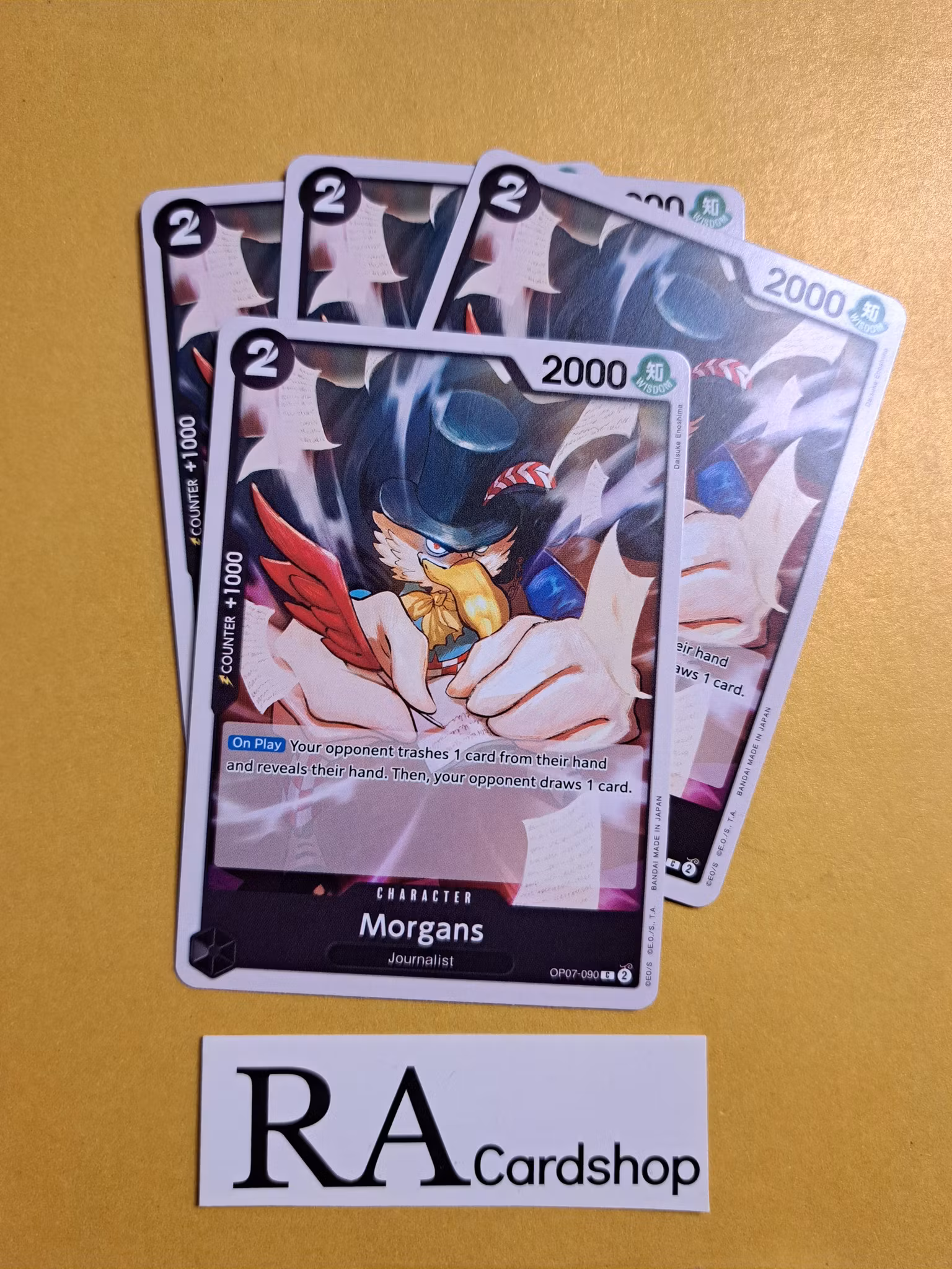 Morgans Common OP07-090 500 Years Into The Future One Piece Card Game