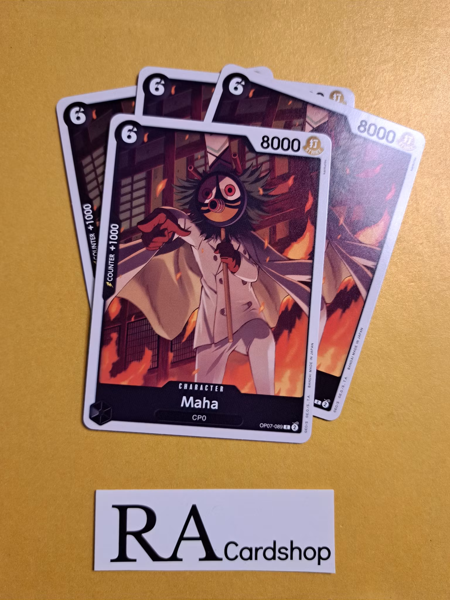 Maha Common OP07-089 500 Years Into The Future One Piece Card Game