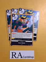 Iron Body Common OP07-095 500 Years Into The Future One Piece Card Game