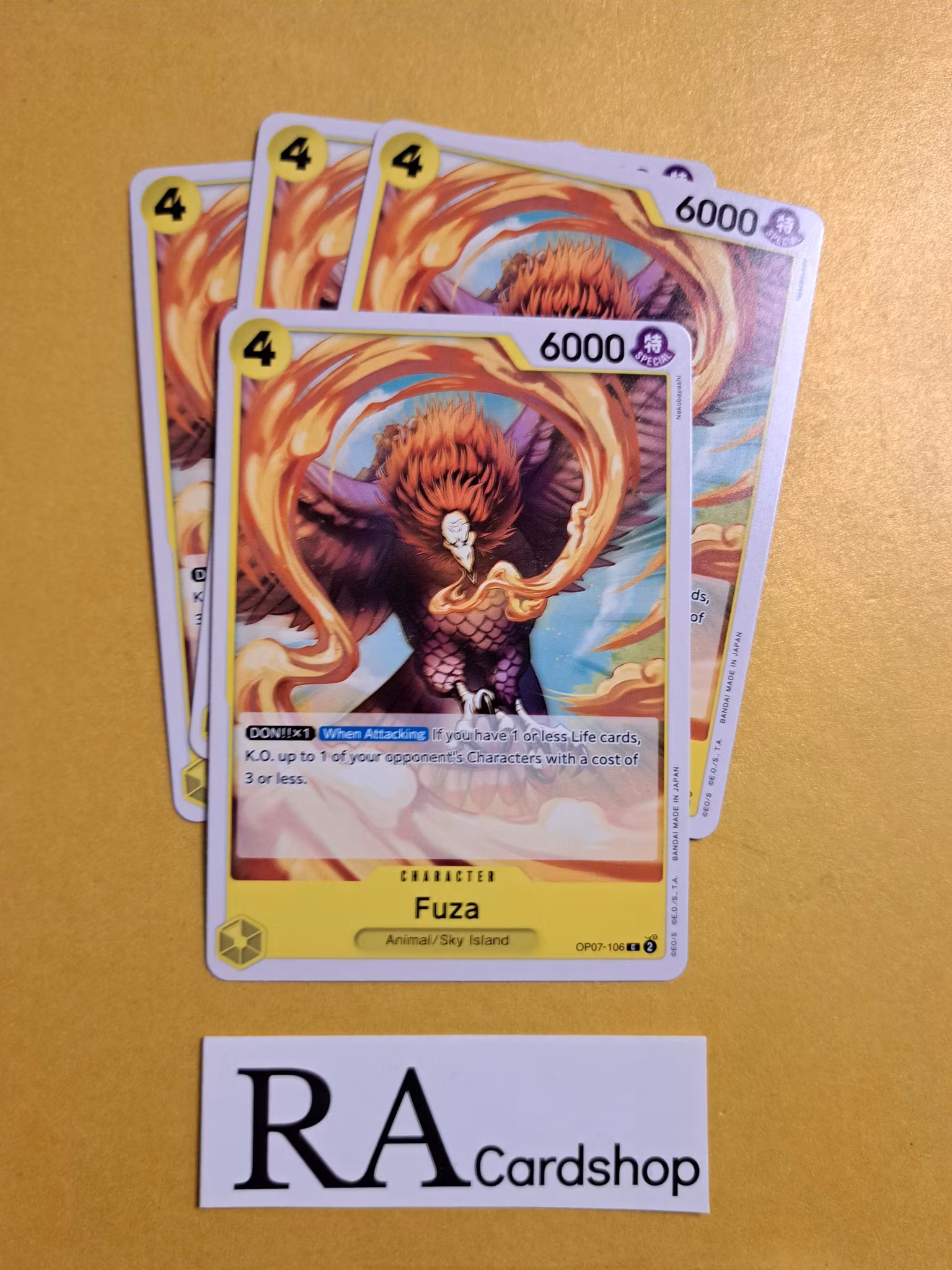 Fuza Common OP07-106 500 Years Into The Future One Piece Card Game