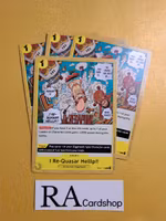 I Re-Quasar Helllp!! Common OP07-115 500 Years Into The Future One Piece Card Game