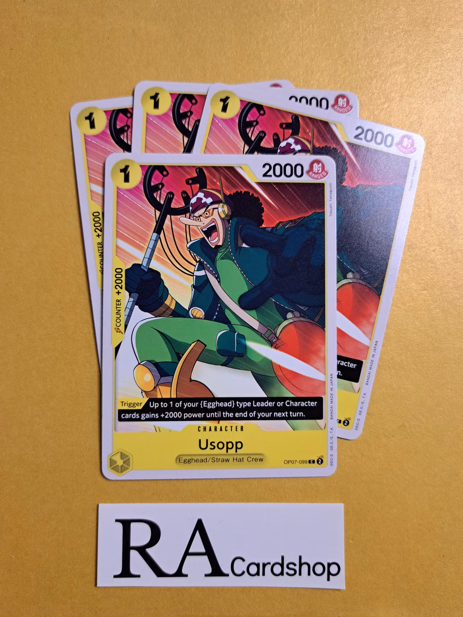 Usopp Common OP07-099 500 Years Into The Future One Piece Card Game