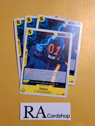 Shaka Uncommon OP07-101 500 Years Into The Future One Piece Card Game