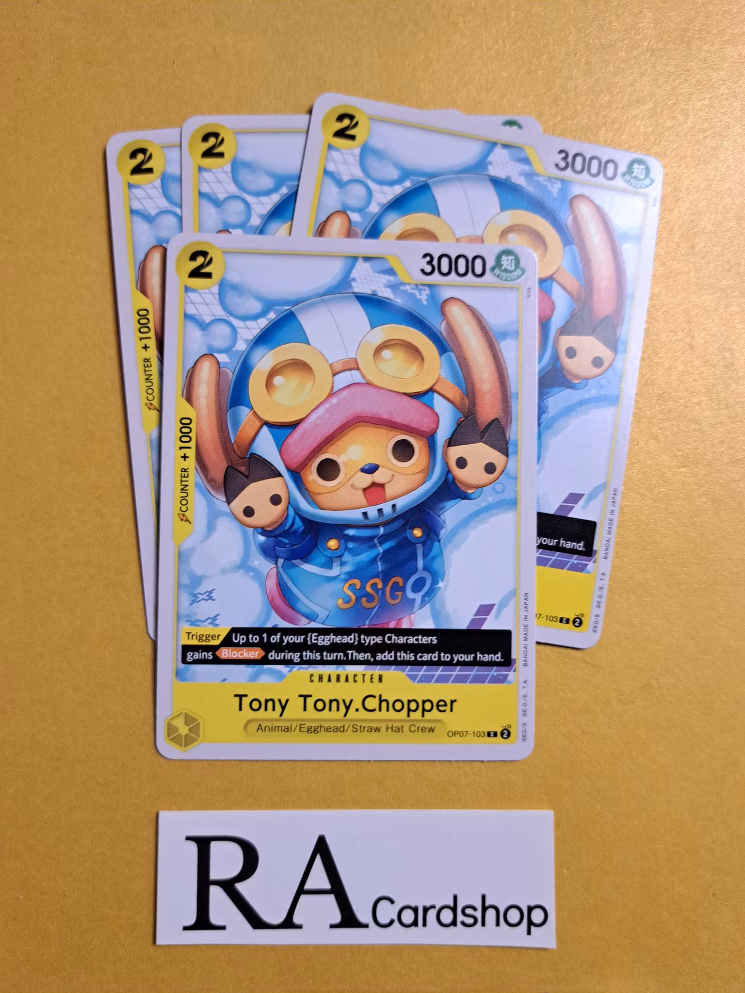 Tony Tony.Chopper Common Playset OP07-103 500 Years Into The Future One Piece Card Game